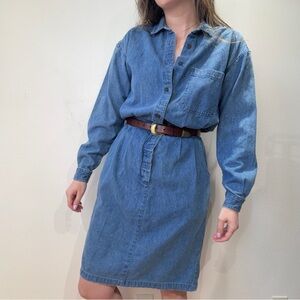 Vintage Eddie Bauer Denim Dress